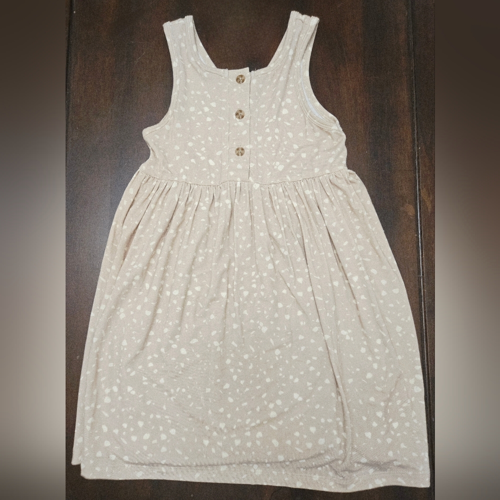 Charming Cream Kids Dress